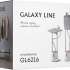 Отпариватель напольный GALAXY LINE GL 6216,  белый  / розовый [гл6216л]